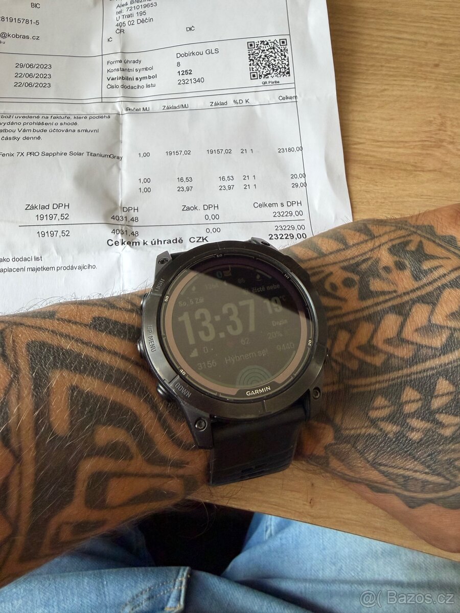 Garmin Fenix 7X PRO Sapphire Solar - 2