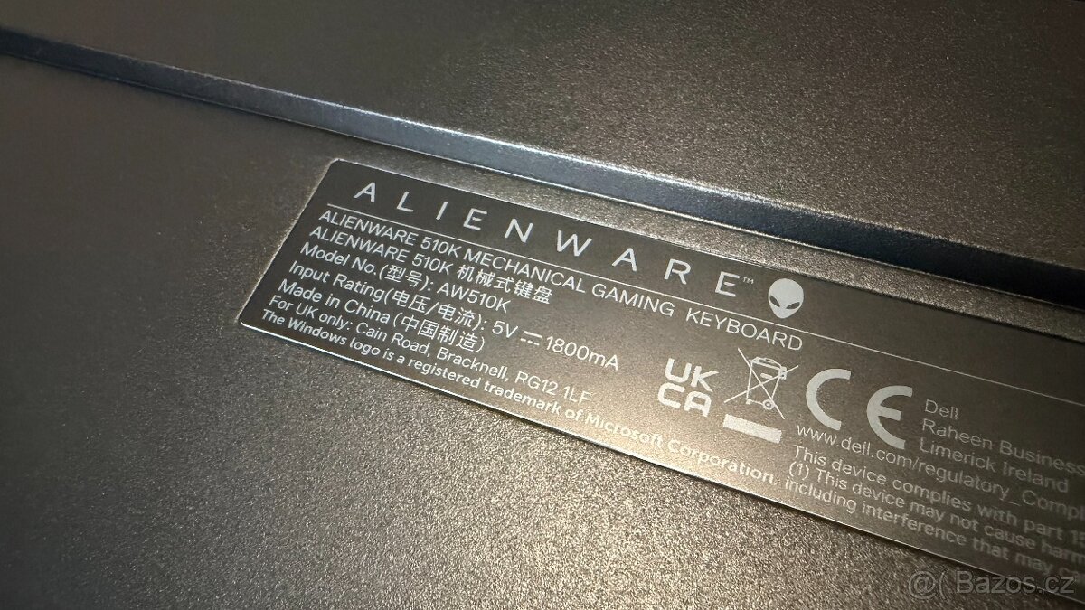 Alienware AW510K Low-Profile mechanicka klavesnice - 2