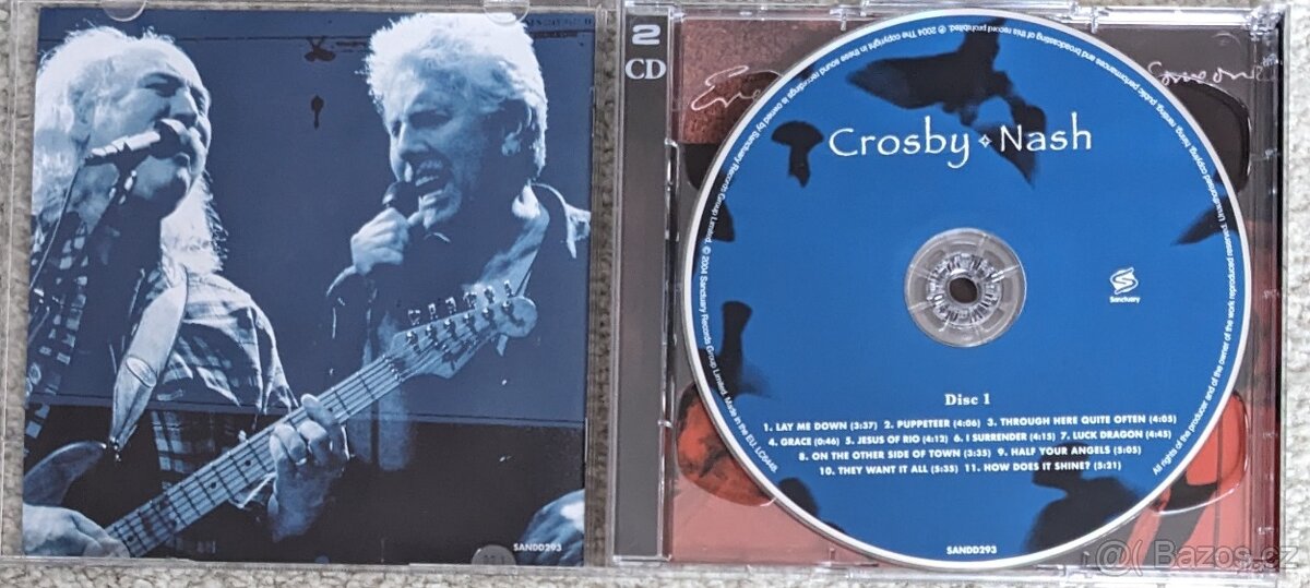 Raritní CD (2disky) CROSBY & NASH 2004 - 2