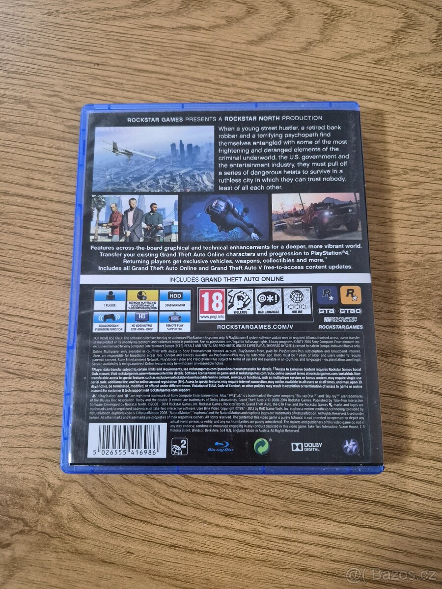 Hra GTA V na Playstation 5 GTA 5 - 2