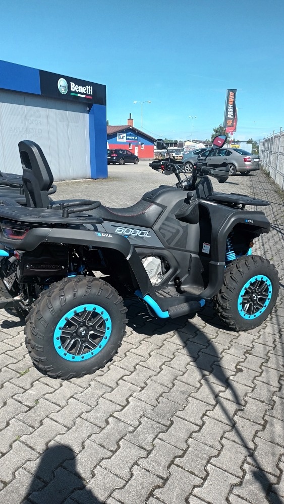SEGWAY SNARLER AT6 L EPS LIMITED Silver/Blue – T3b, EPS