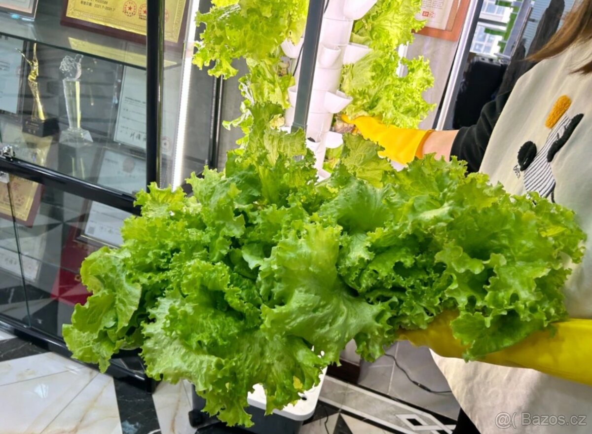 Hydroponická věž 4P6 s LED osvětlením - 2