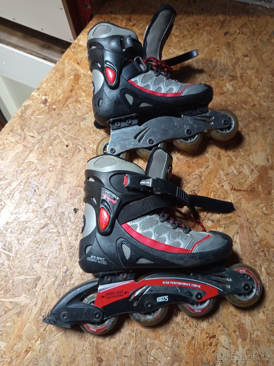 Prodám kolečkové brusle. - 2