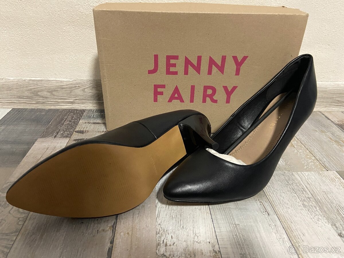 Dámské lodičky, černé, velikost 41. - 2
