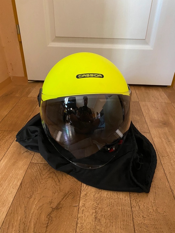 Helma na motorku Cassida Handy Linear vel. L - 2