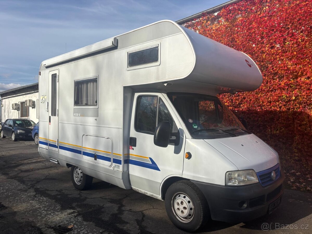 OBYTNÉ AUTO BURSTNER - ZIMNÍ VERZE AUTA , KRÁSNÝ STAV - 2