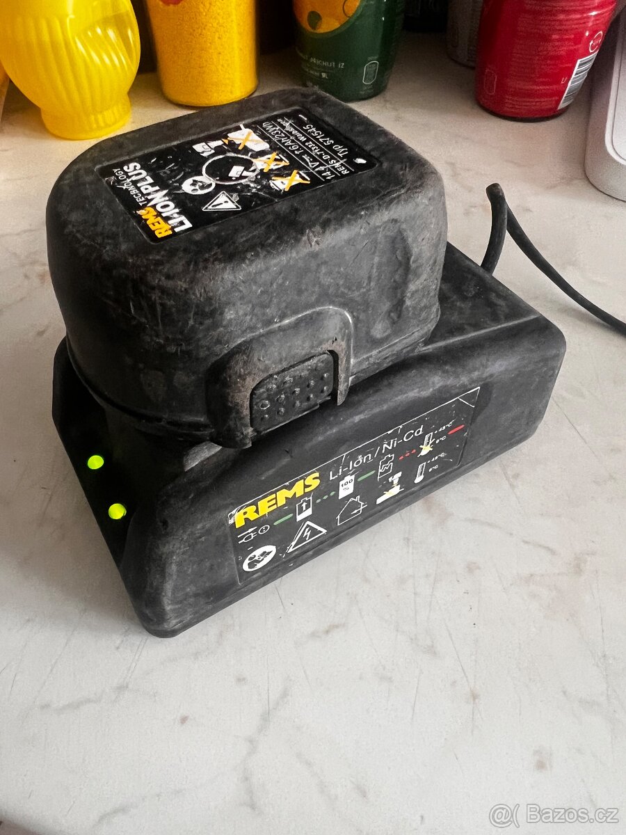 Aku lisovací kleště REMS MINIPRESS ACC 14,4V +6x ČELIST - 2