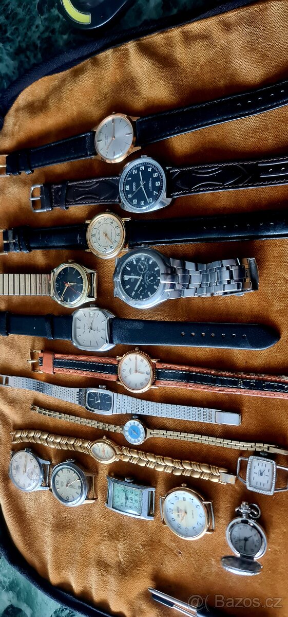 Rôzne náramkové hodinky. - 2