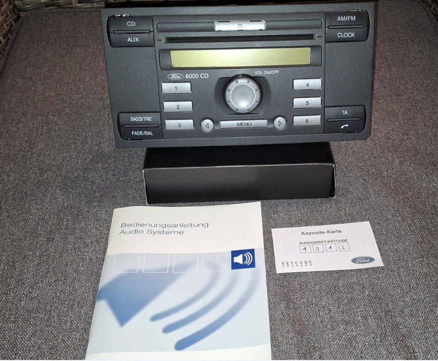 Autorádio Ford 6000 CD Focus Transit Fiesta atd. - 2
