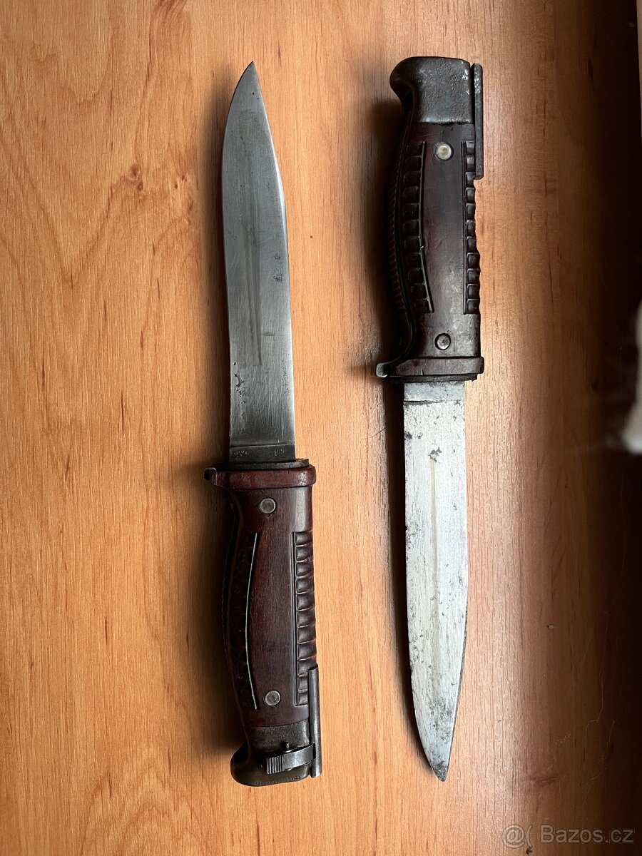 Vzácný německý bodák SG42, SG-42, WH, SS, WL - 2