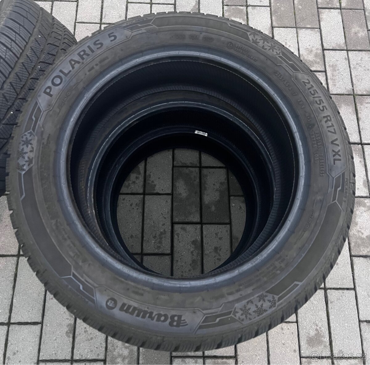 215/55 R17 - 4x zimní Barum 8mm, DOT3623 - 2