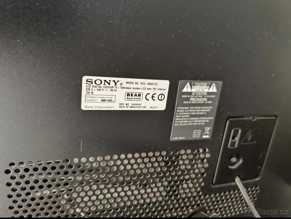 TV Sony Bravia 46" KDL-46NX720 - 2