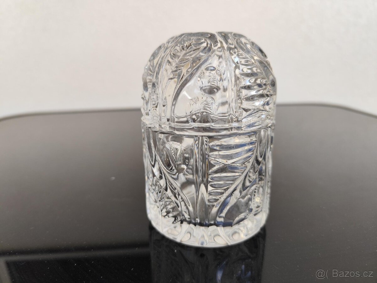 DÓZA Z BROUŠENÉHO SKLA - 2