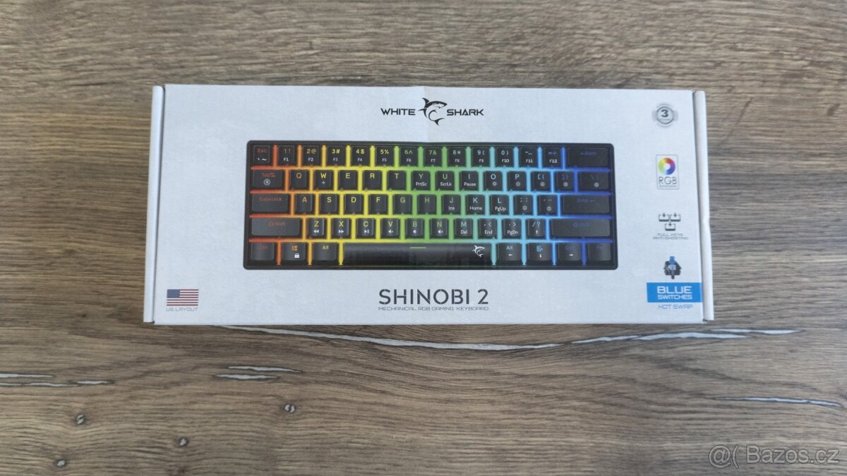 White Shark SHINOBI 2 - herní klávesnice - 2