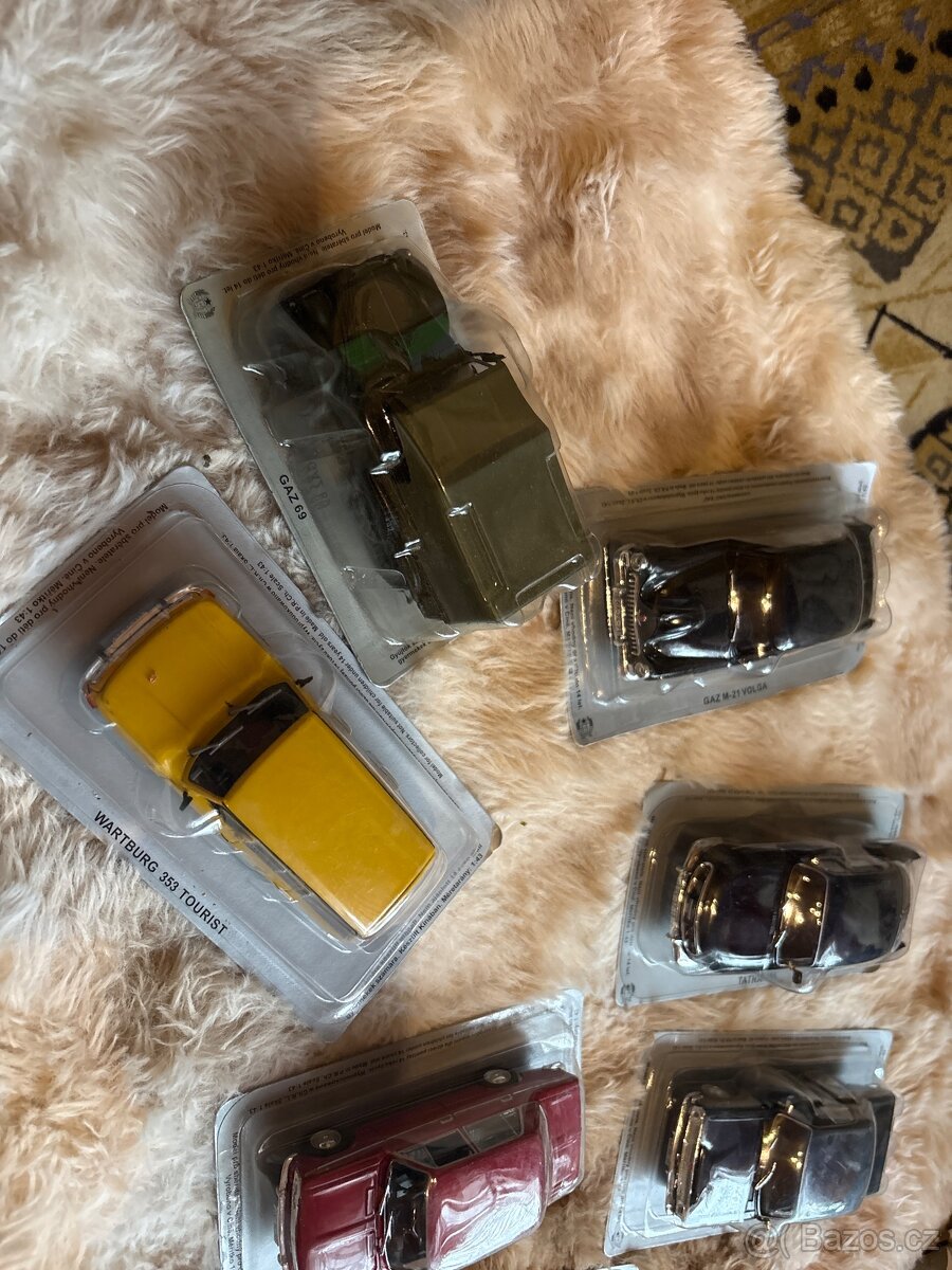 Zberatelske autíčka 1:43 - 2