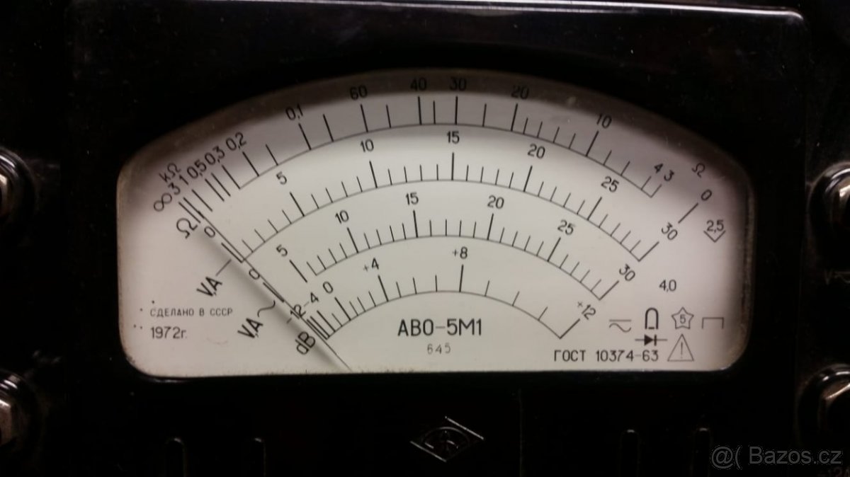 Měřák z vojenské techniky - 2