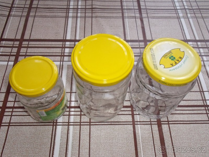 Zavařovací sklenice se šroubovacími víčky - 2