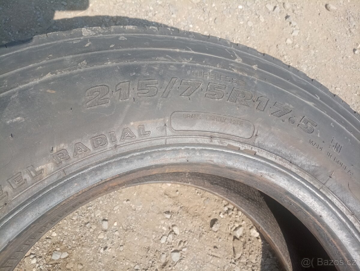 Pneumatika 215/75 R17.5 - 2