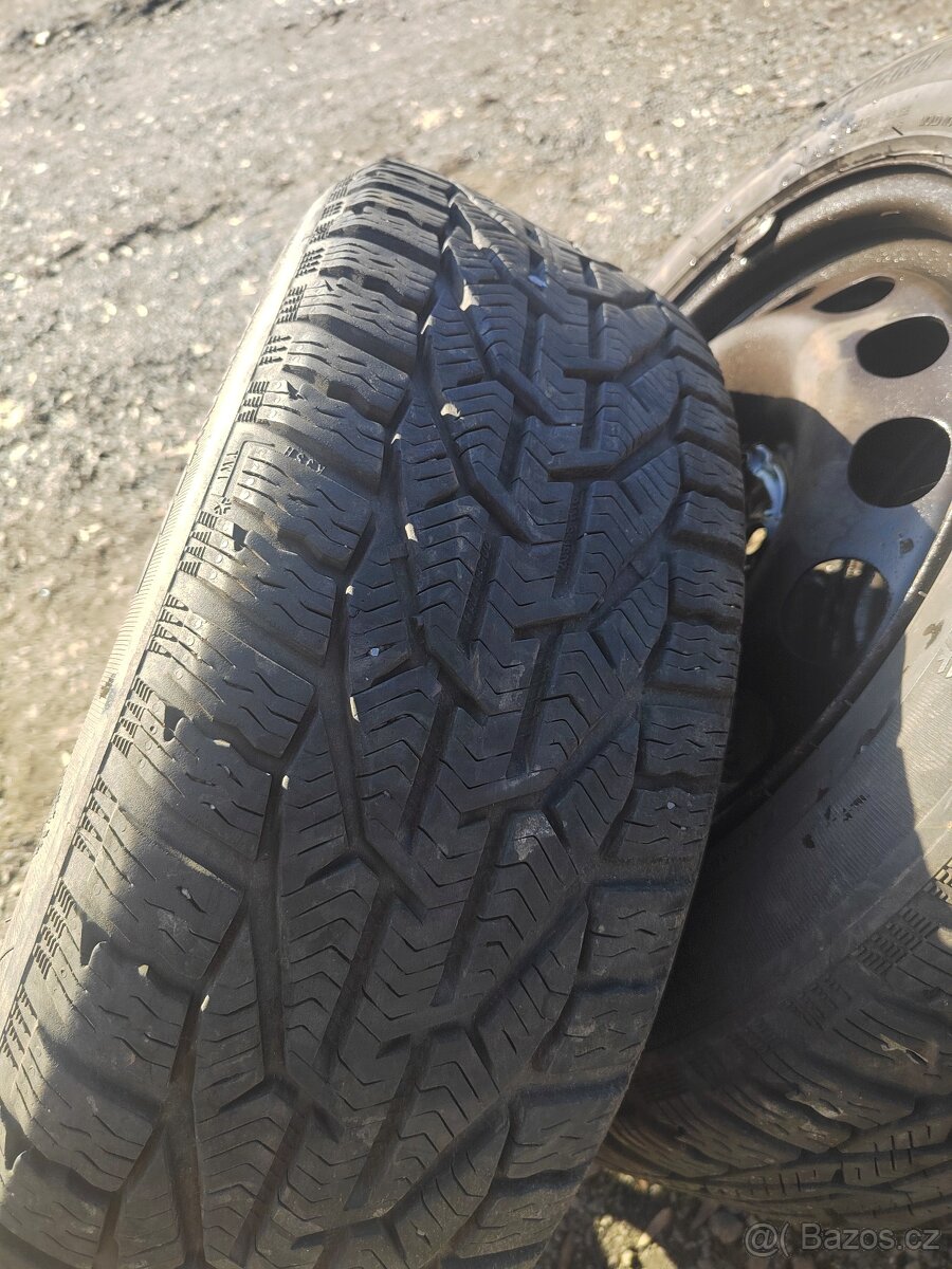 Plechové disky + pneu - 2