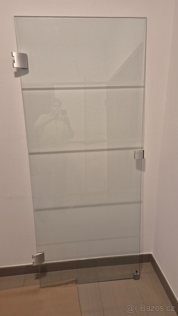 Skleněné dveře dvě křídla - 2