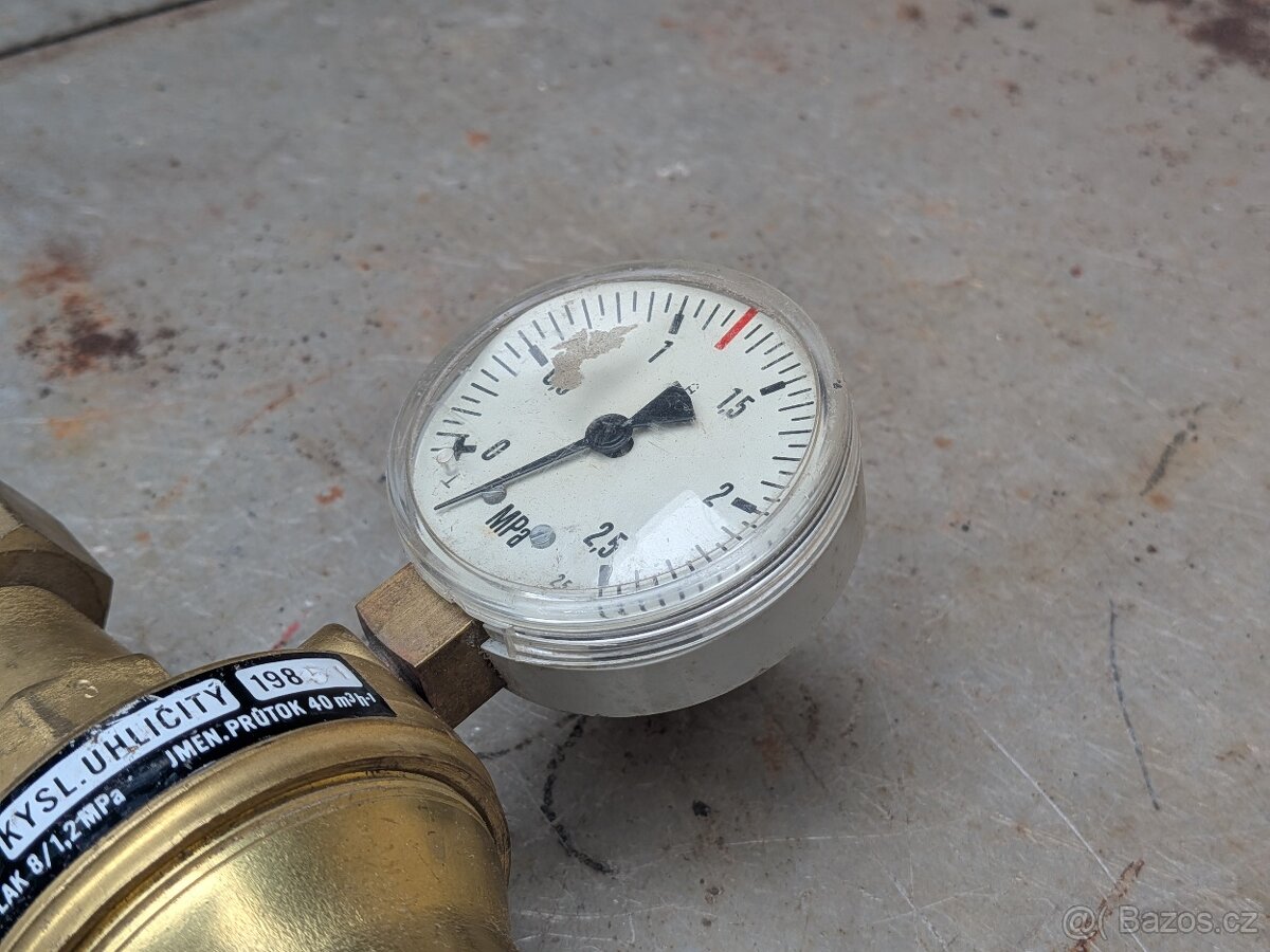 Tlakový ventil na CO2 (kysličník uhličitý) - 2