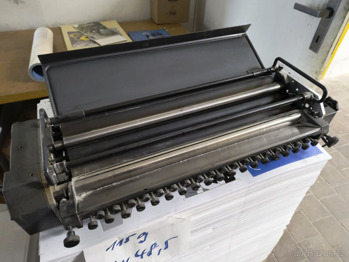 příslušenství k Heidelbergu GTO - 2