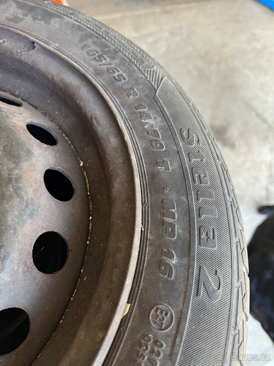 Kola / disky s pneu 165/65 R14 - 2