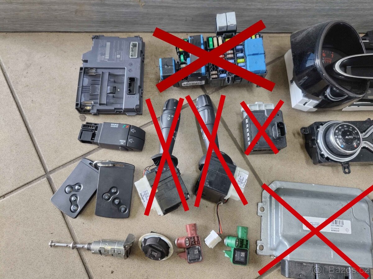 Clio IV - el. díly (jednotky, páčky, ...) - 2