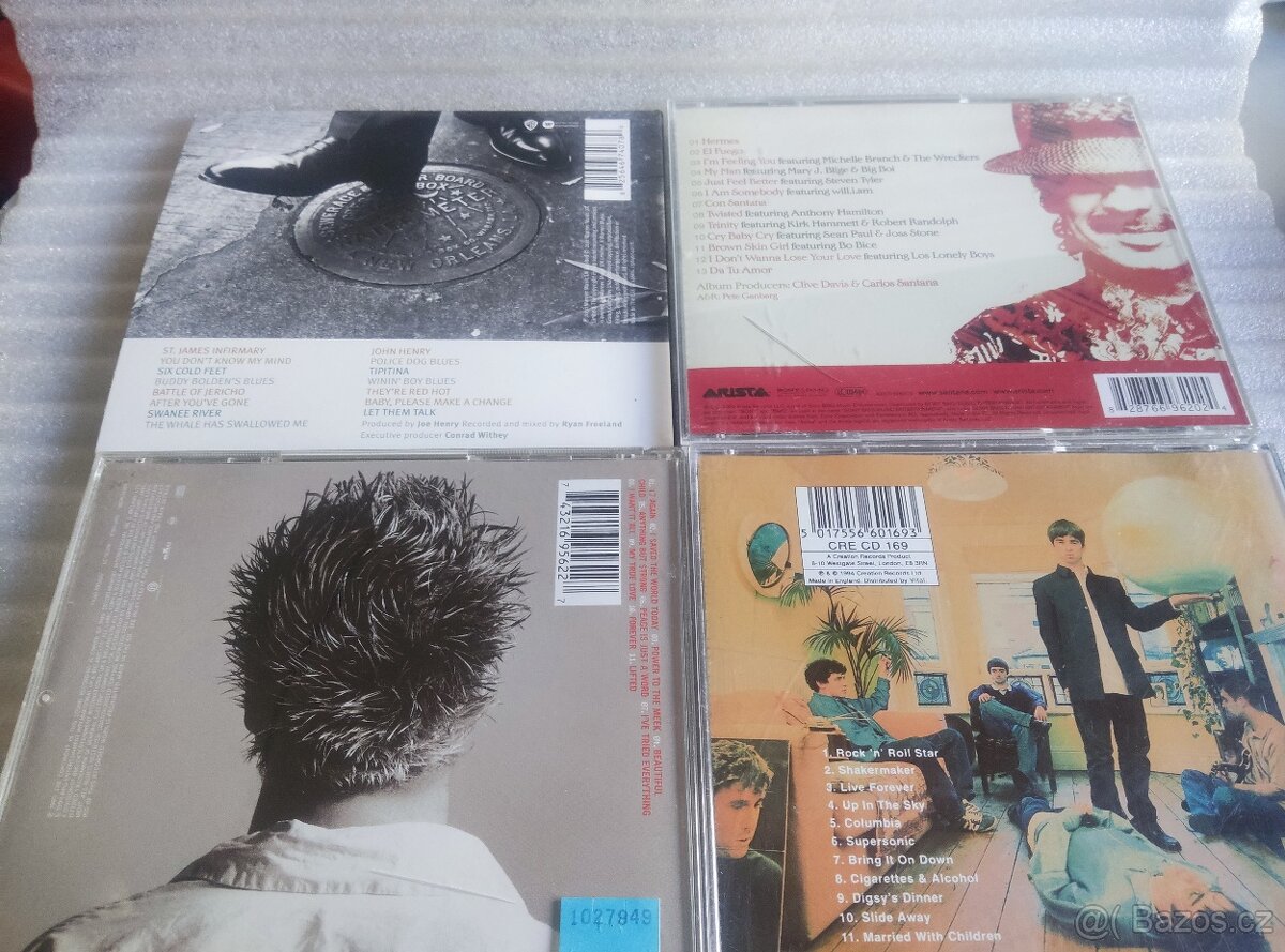 Cd - Hugh Laurie , Santana , Eurythmics, Oasis - 2
