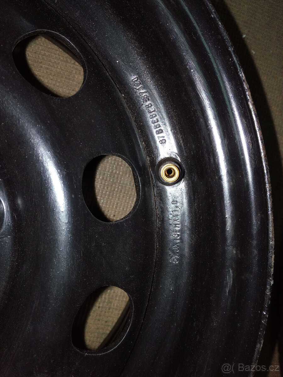 Plechové disky 4x108 vel. 13" a 14" střed 63,3mm - 2