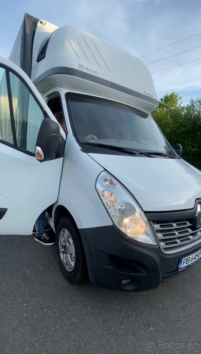 Renault Master 2.3 dCi – hydraulické čelo, 8 palet, 2016 - 2
