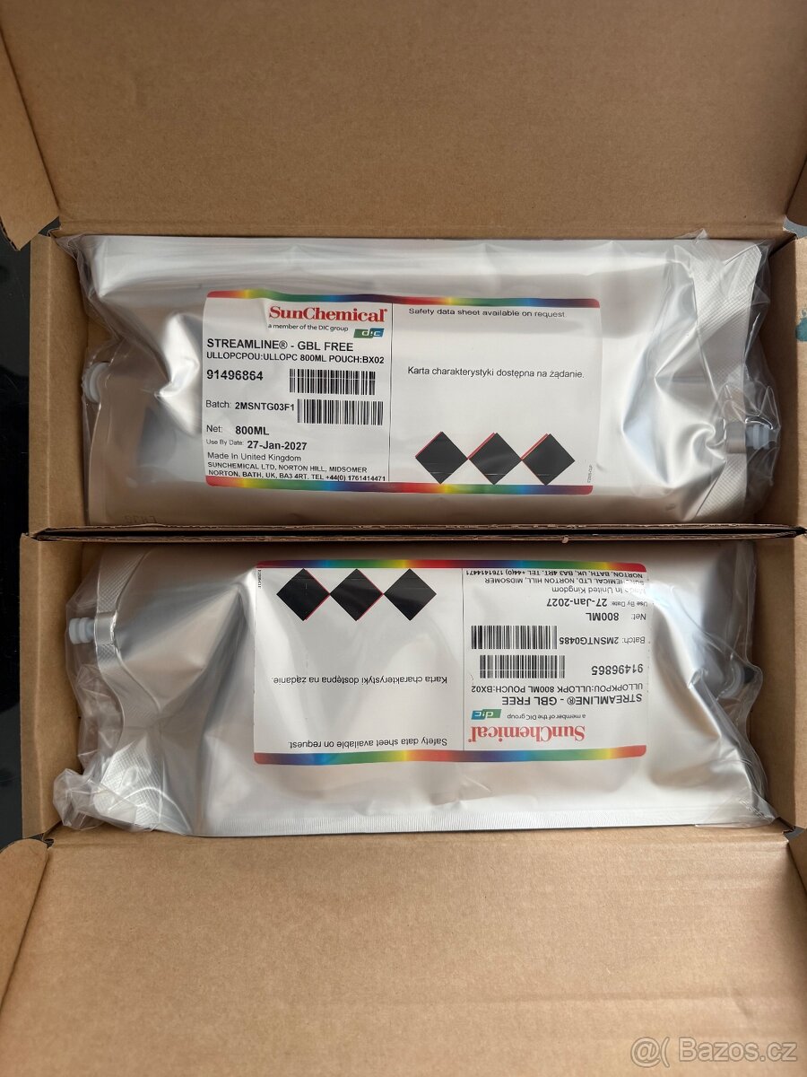 Mimaki INK Ultima - CYAN a BLACK - 2
