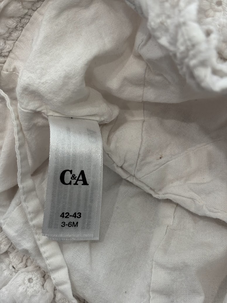 Dětský kloboucek / čepička H&M, vel. 3-6 měs. - 2