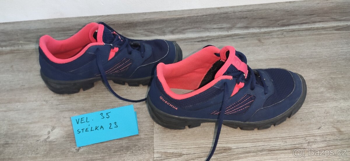 Dívčí boty Decathlon velikost 35 - 2