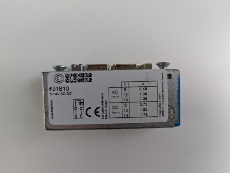 Elektrický otvírač O&C 31B10 - 2