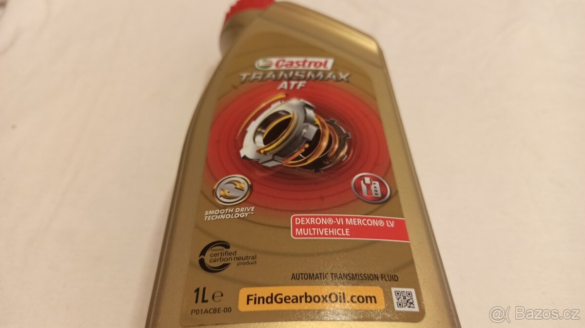 Převodový olej Castrol Transmax ATF DEXRON-VI MERCON LV 2L - 2