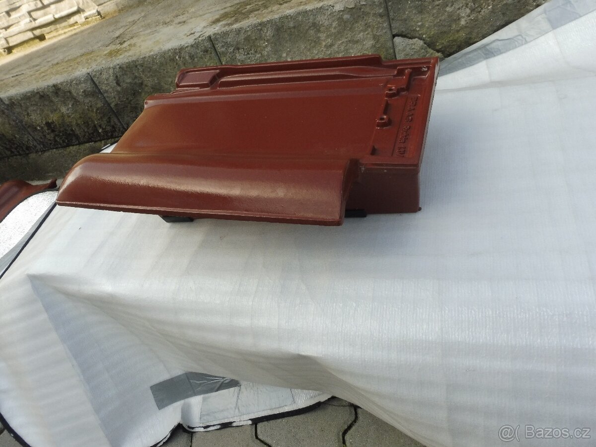 Střešní tašky Bramac Braas Rubín 13 - glazované - 2