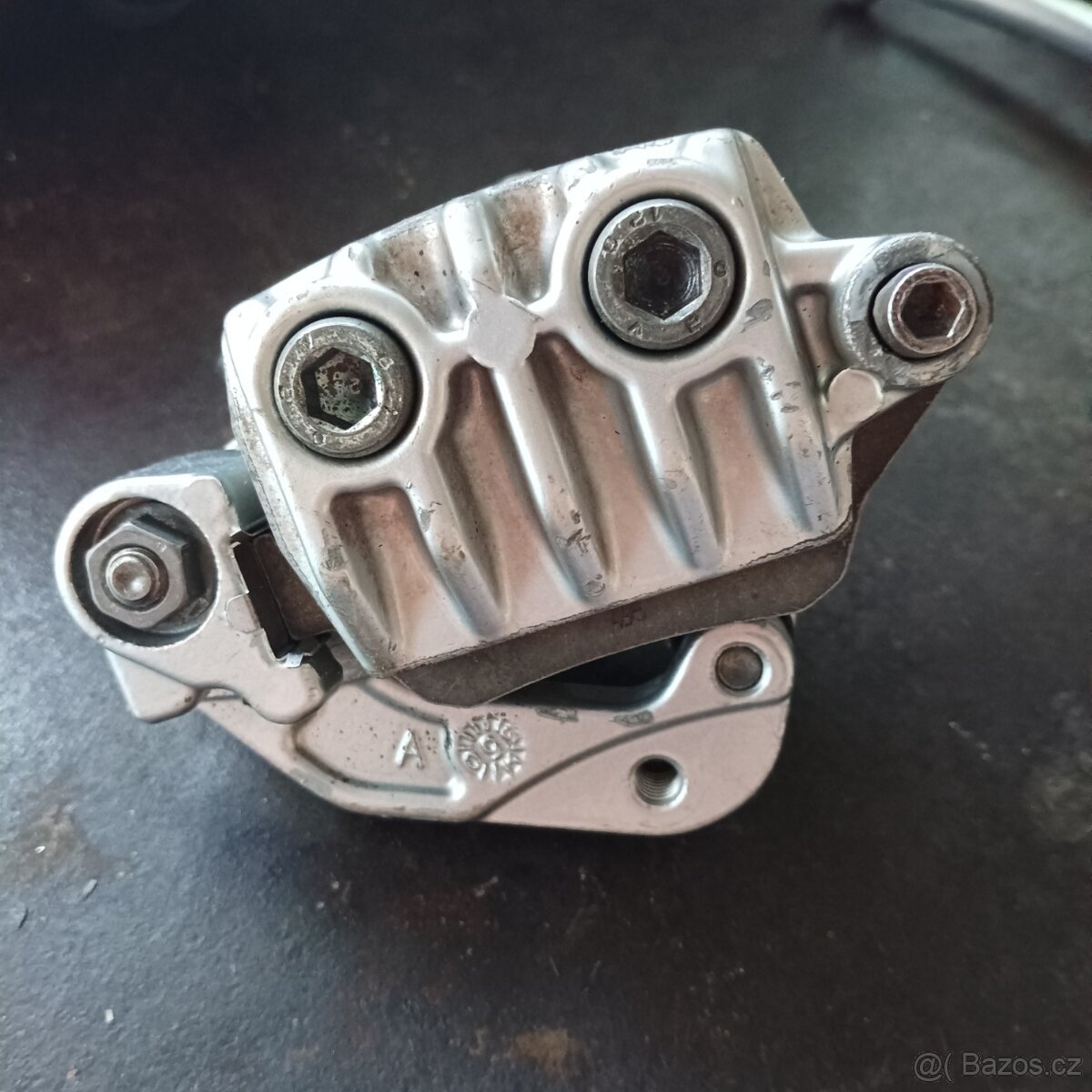 Brzdič/brzdový třmen+brzd. páka/pumpička, brzdový válec - 2