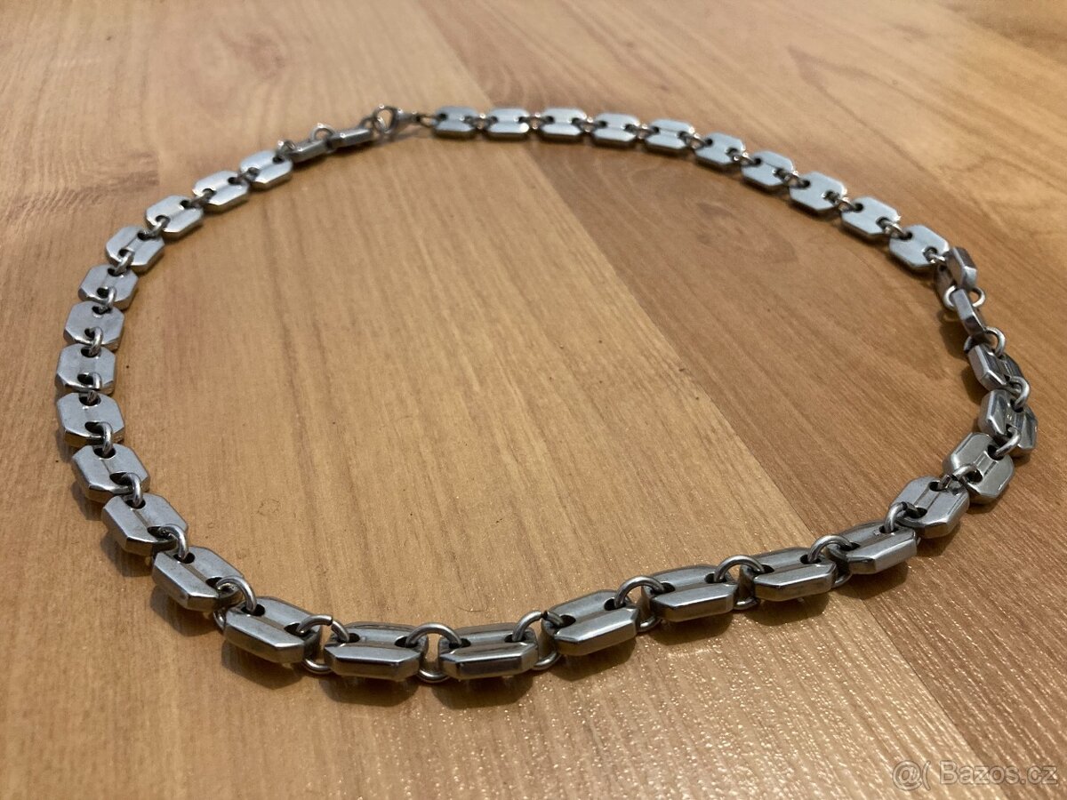 Řetízek a náramek z chirurgické oceli - 2