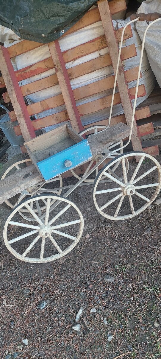 plechova vana a vozik na jytky - 2