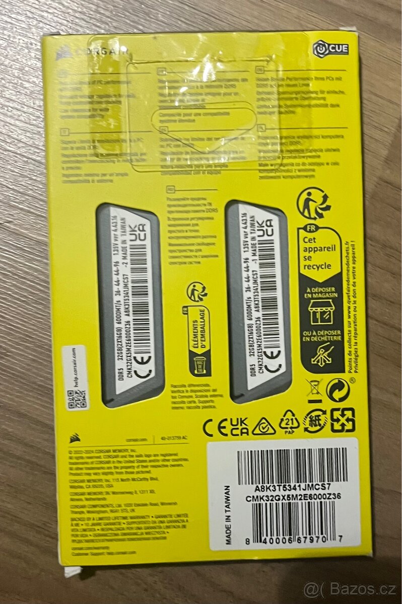 RAM Corsair Vengeance DDR5 - 2