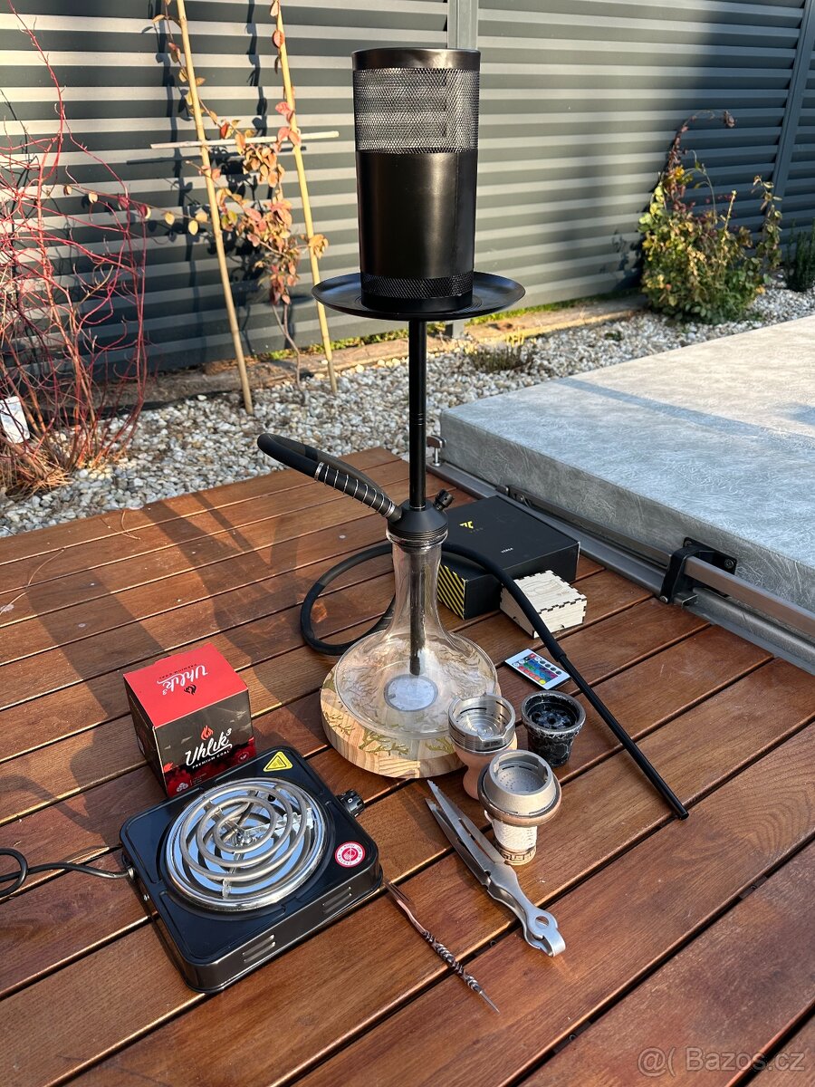 Vodní dýmka z nerezové oceli - 2