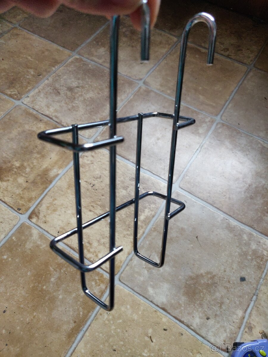 Chromovana zavesna polička 2 - 2