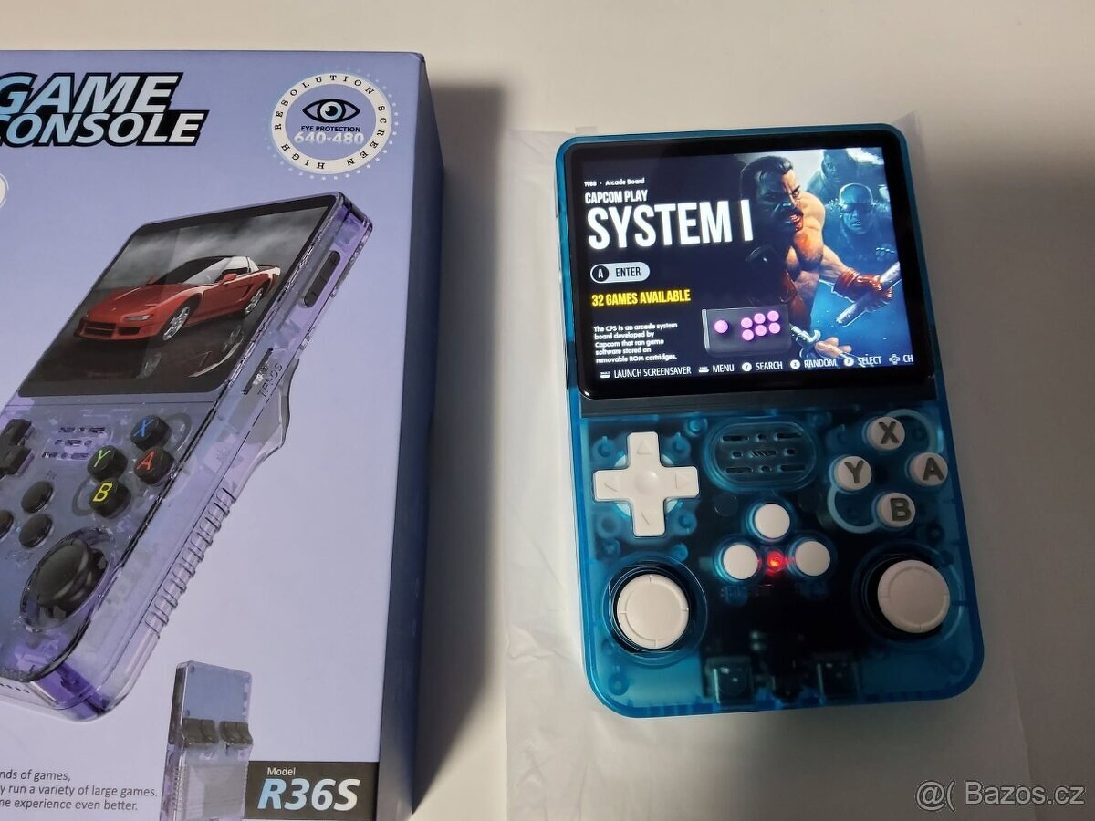R36S Modro-bílá konzole posledni kus - 2