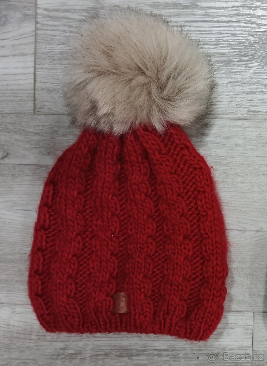 Set dámské zimní čepice 2ks - 2