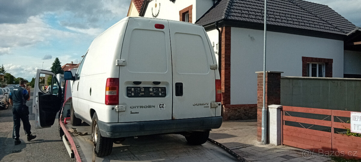 Citroen Jumpy 2003 2,0 rhx 69kw prodám veškeré náhradní díly - 2