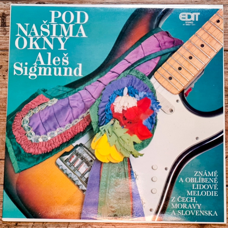 Aleš Sigmund – Pod Našima Okny 1990 NM LP deska, VYPRANÁ - 2