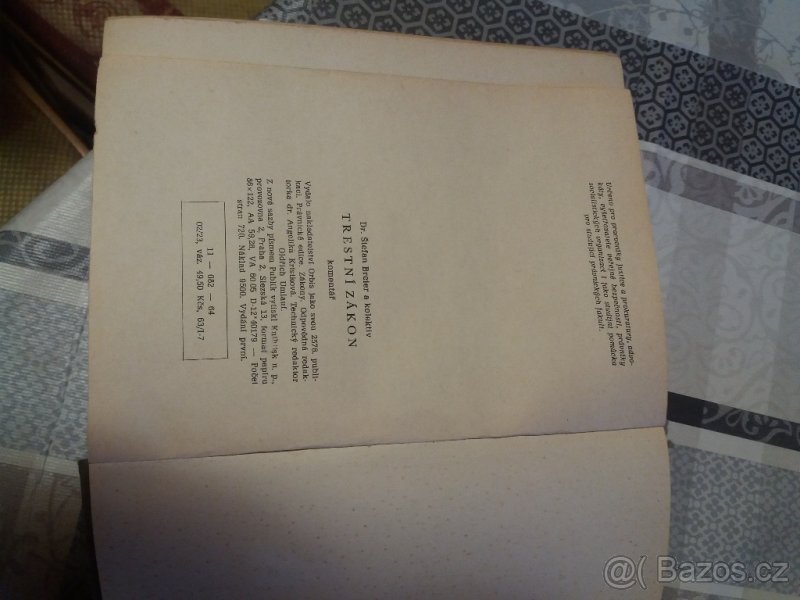 TRESTNI ZAKON ROK 1964 - 2