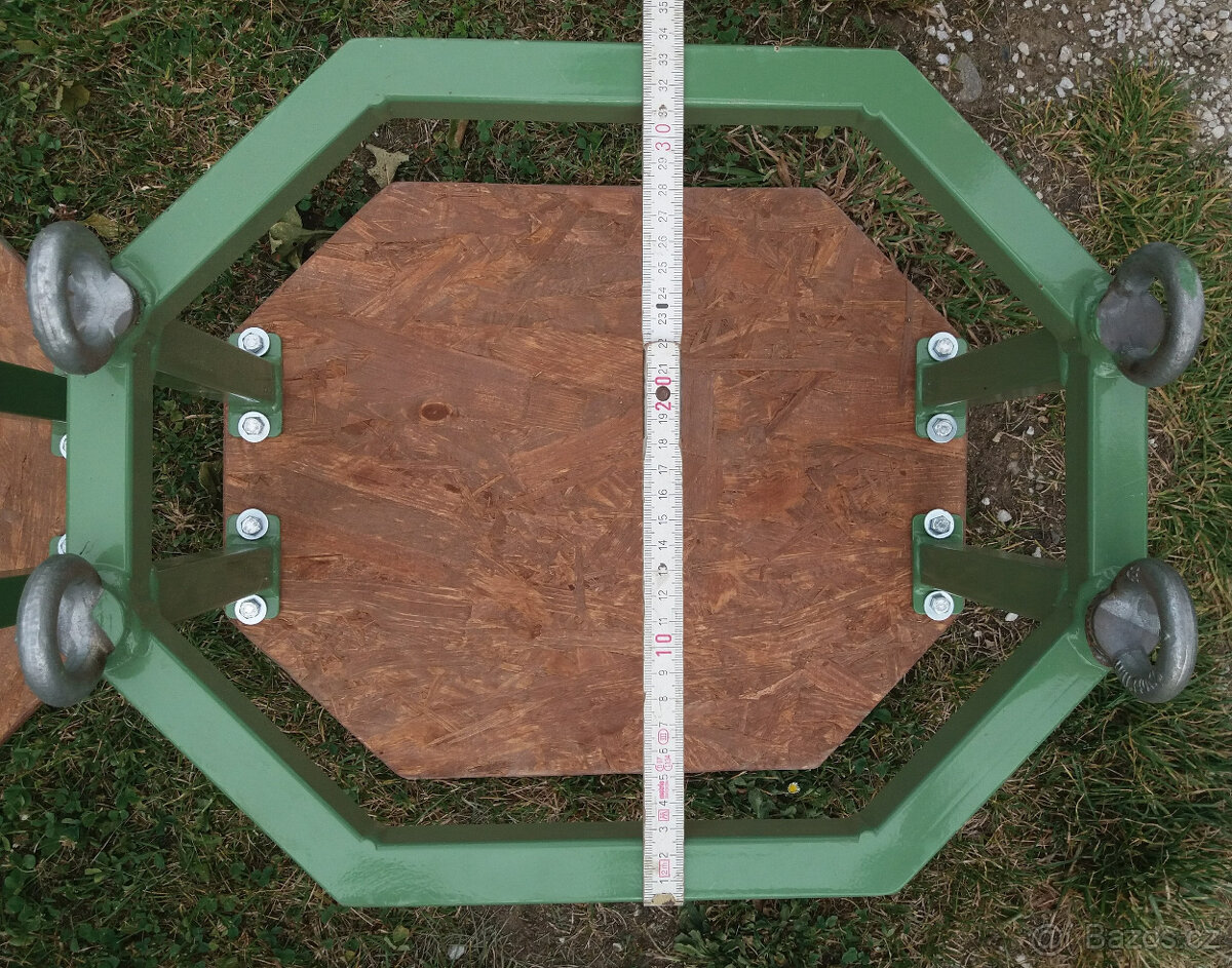 2x Robustní závěsný sedák - houpačka - 2