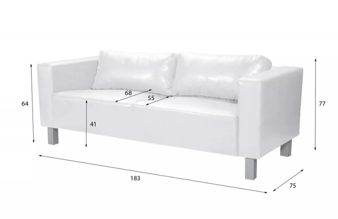 Pohovka z ekokůže - 2